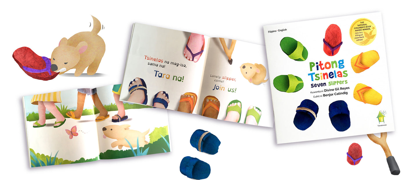 PITONG TSINELAS Bilingual Paperback Edition